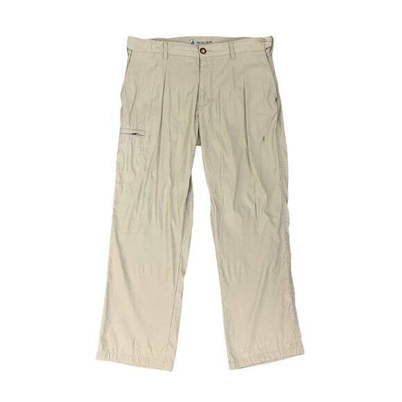 Unionbay Pants Mens 36 Khaki UB Tech Cargo Utility Classic Fit Gorpcore Hiking - Picture 1 of 13
